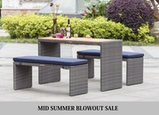 Want end of season sale in mid summer? All furniture up to 57% OFF