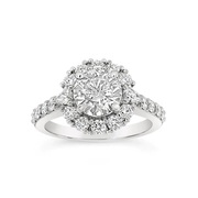 Yes,  by Martin Binder Diamond Halo Engagement Ring